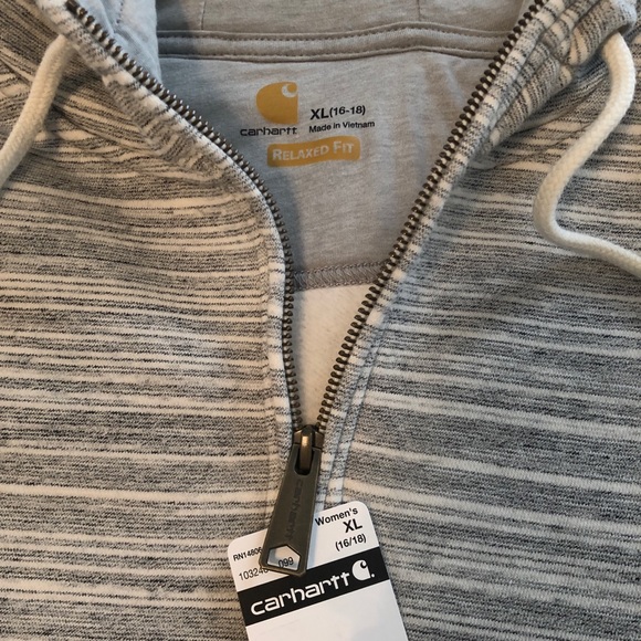 carhartt half zip hoodie women's